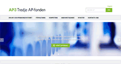 Desktop Screenshot of ap3.se